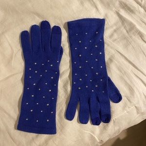 AQUA cashmere blend gloves